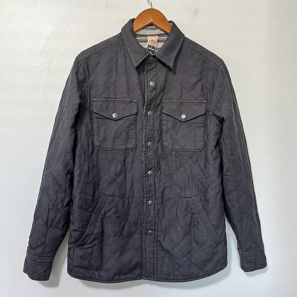 Faherty Reversible Quilted Bondi Jacket Size S Navy Aztec Southwestern Men's NEW - Picture 4 of 13